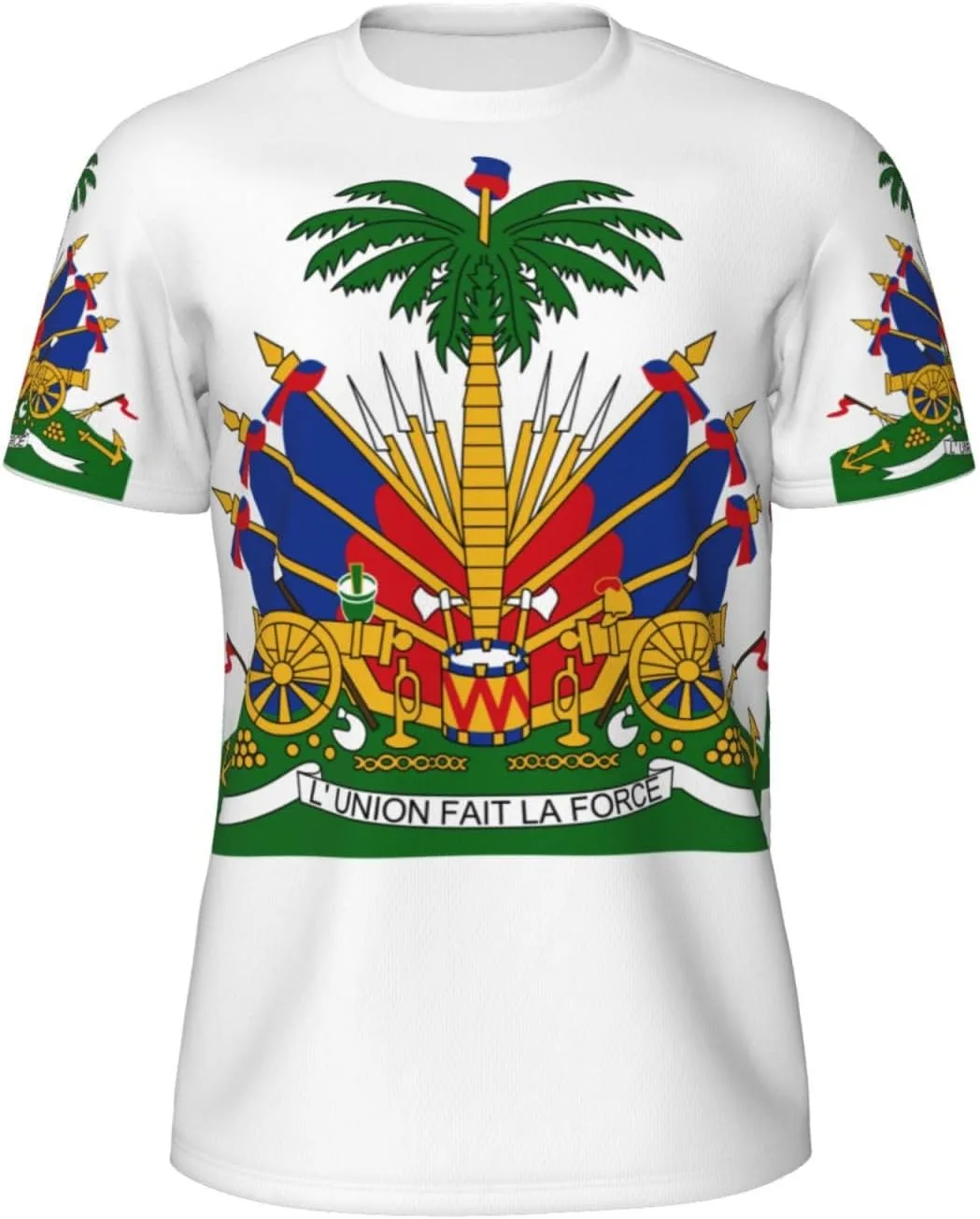 Футболка мужская с принтом Coat of Arms of Haiti 3D Print ODSLFHJD
Футболка мужская с принтом Coat of Arms of Haiti 3D Print ODSLFHJD