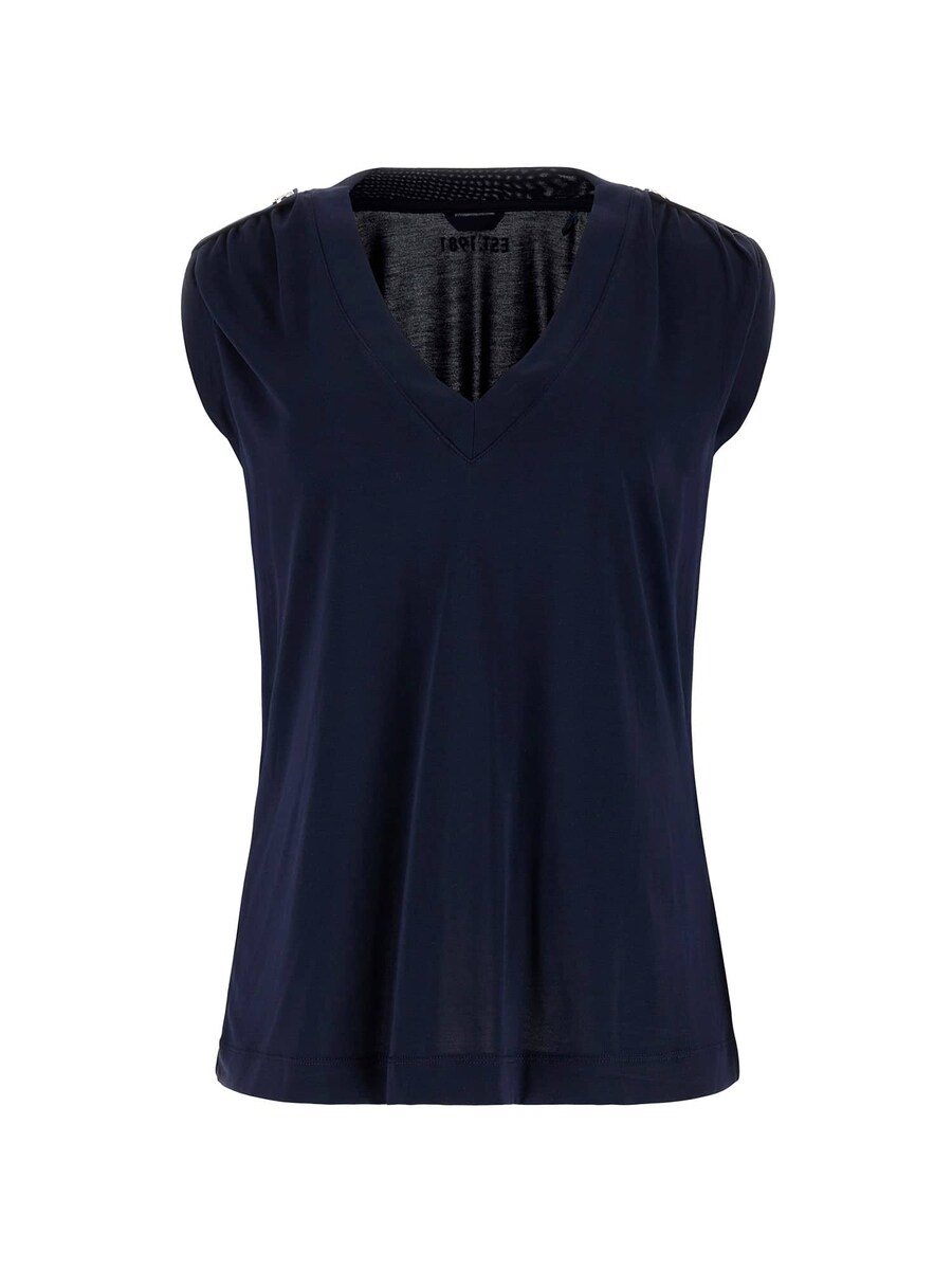 Топ GUESS, синий
Топ GUESS, синий