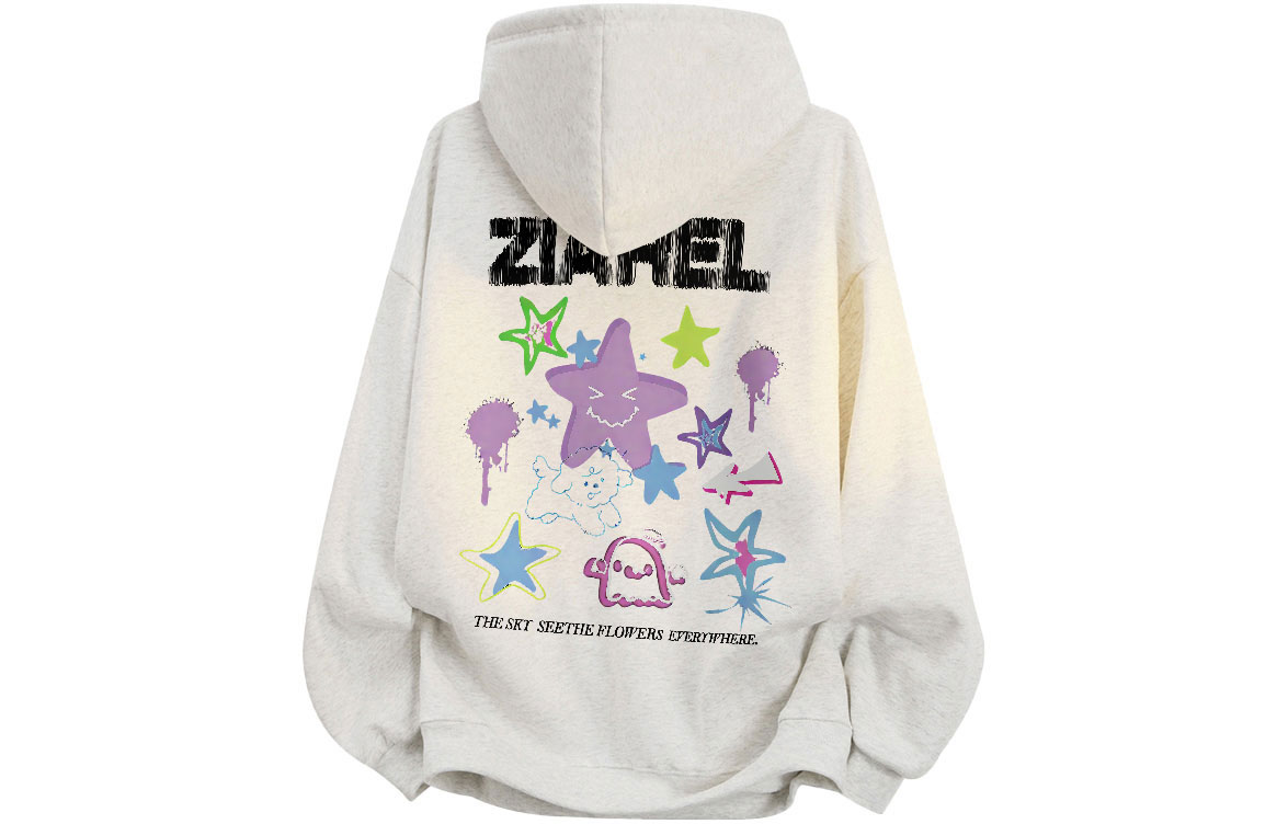 Толстовка Unisex Hooded Moderate Heavyweight ZIAREL, белый heather серый
Толстовка Unisex Hooded Moderate Heavyweight ZIAREL, белый heather серый