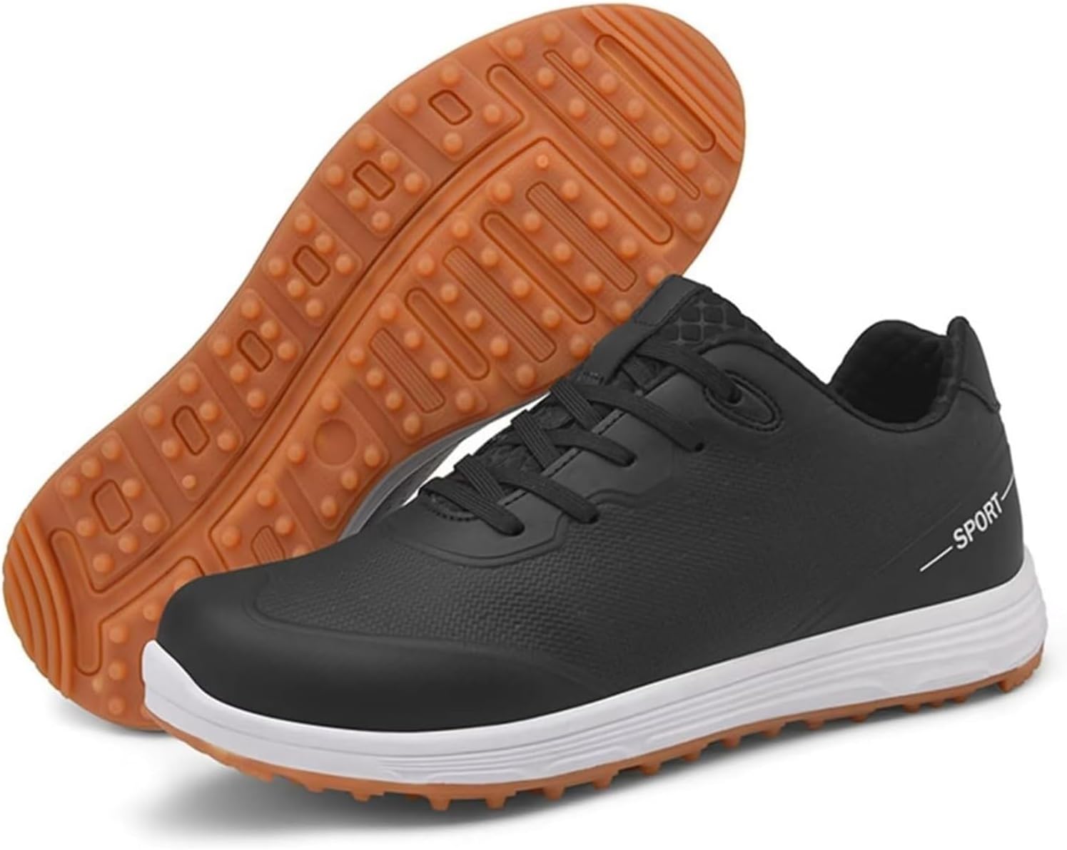Мужские гольф-кроссовки на шнуровке, водонепроницаемые, дышащие, без шипов, легкие спортивные кроссовки для гольфа, обувь для активного отдыха и прогулок Generic, черный
Мужские гольф-кроссовки на шнуровке, водонепроницаемые, дышащие, без шипов, легкие спортивные кроссовки для гольфа, обувь для активного отдыха и прогулок Generic, черный