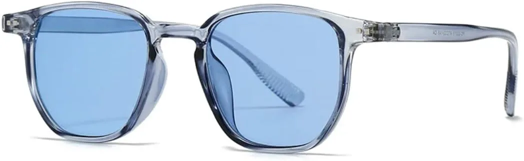 Винтажные мужские солнцезащитные очки, модные очки в стиле «чайные тона» с защитой от УФ-излучения, женские в стиле панк с заклепками VFDHN, C5 Blue Blue
Винтажные мужские солнцезащитные очки, модные очки в стиле «чайные тона» с защитой от УФ-излучения, женские в стиле панк с заклепками VFDHN, C5 Blue Blue