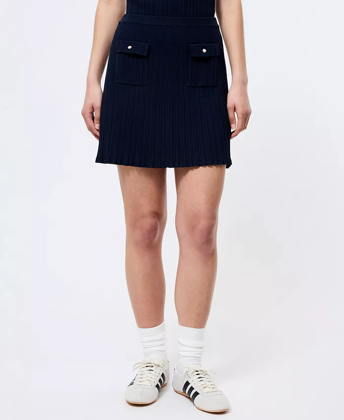 Женская мини-юбка из жатого трикотажа с двумя карманами French Connection, синий
Женская мини-юбка из жатого трикотажа с двумя карманами French Connection, синий