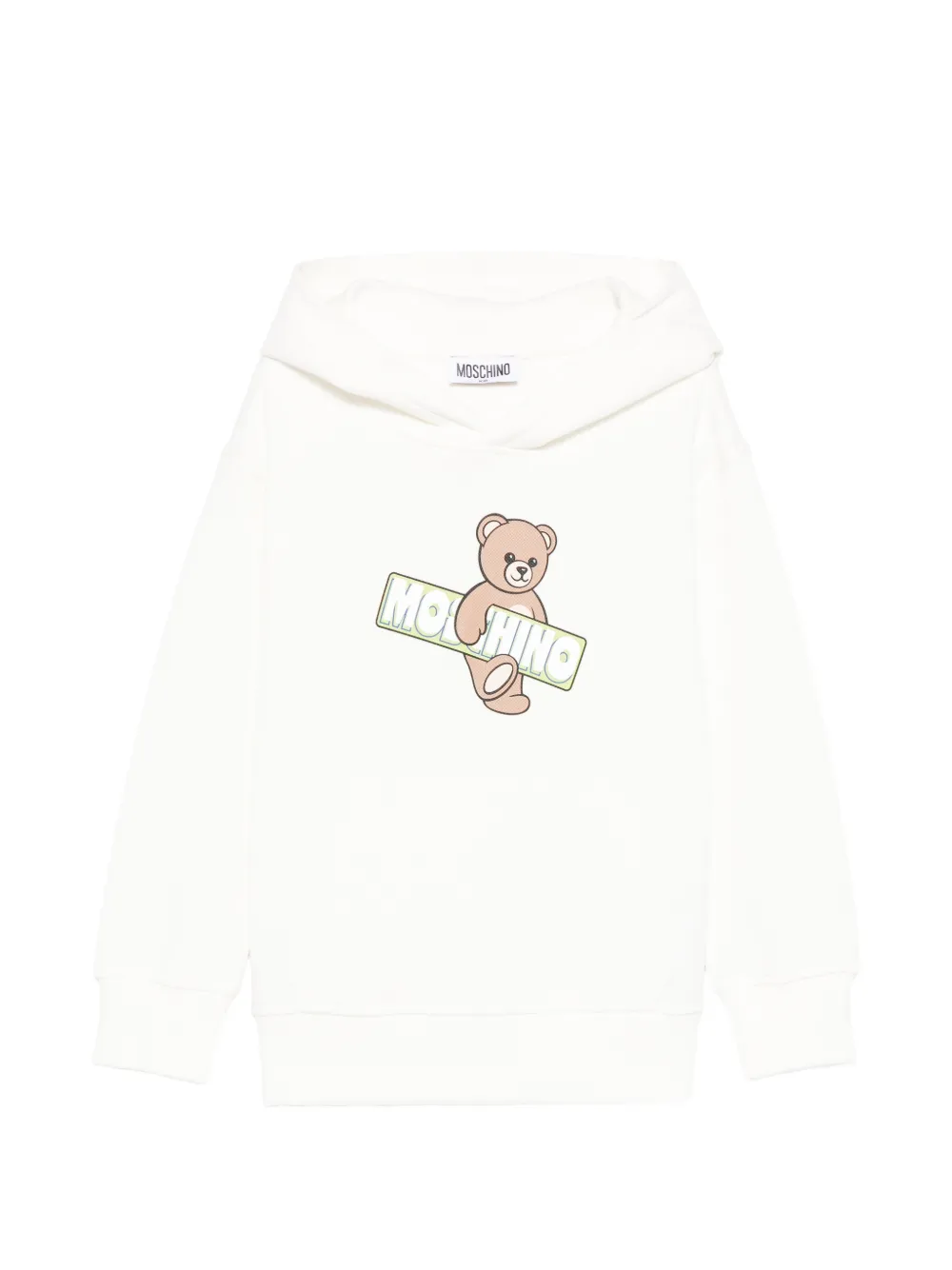 Худи с принтом "Тедди" Moschino Kids, белый
Худи с принтом "Тедди" Moschino Kids, белый