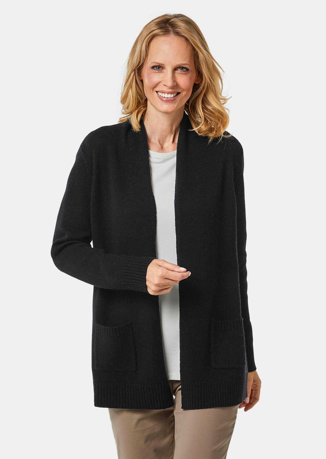 Кардиган GOLDNER Strickjacke, черный
Кардиган GOLDNER Strickjacke, черный