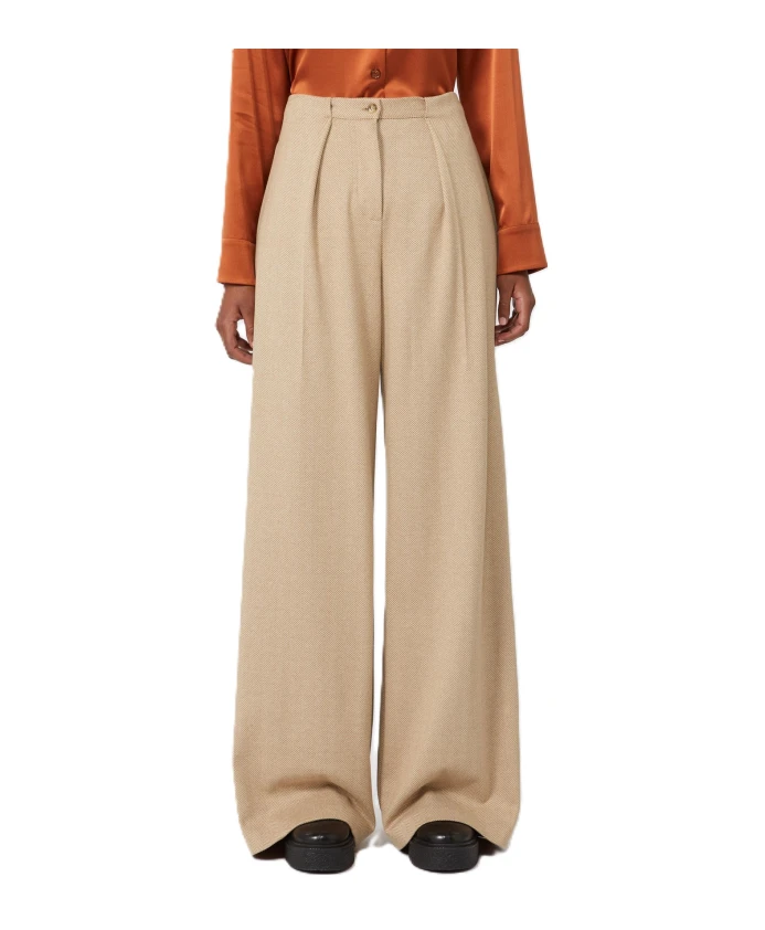 Кали-Брюки Max Mara, бежевый
Кали-Брюки Max Mara, бежевый