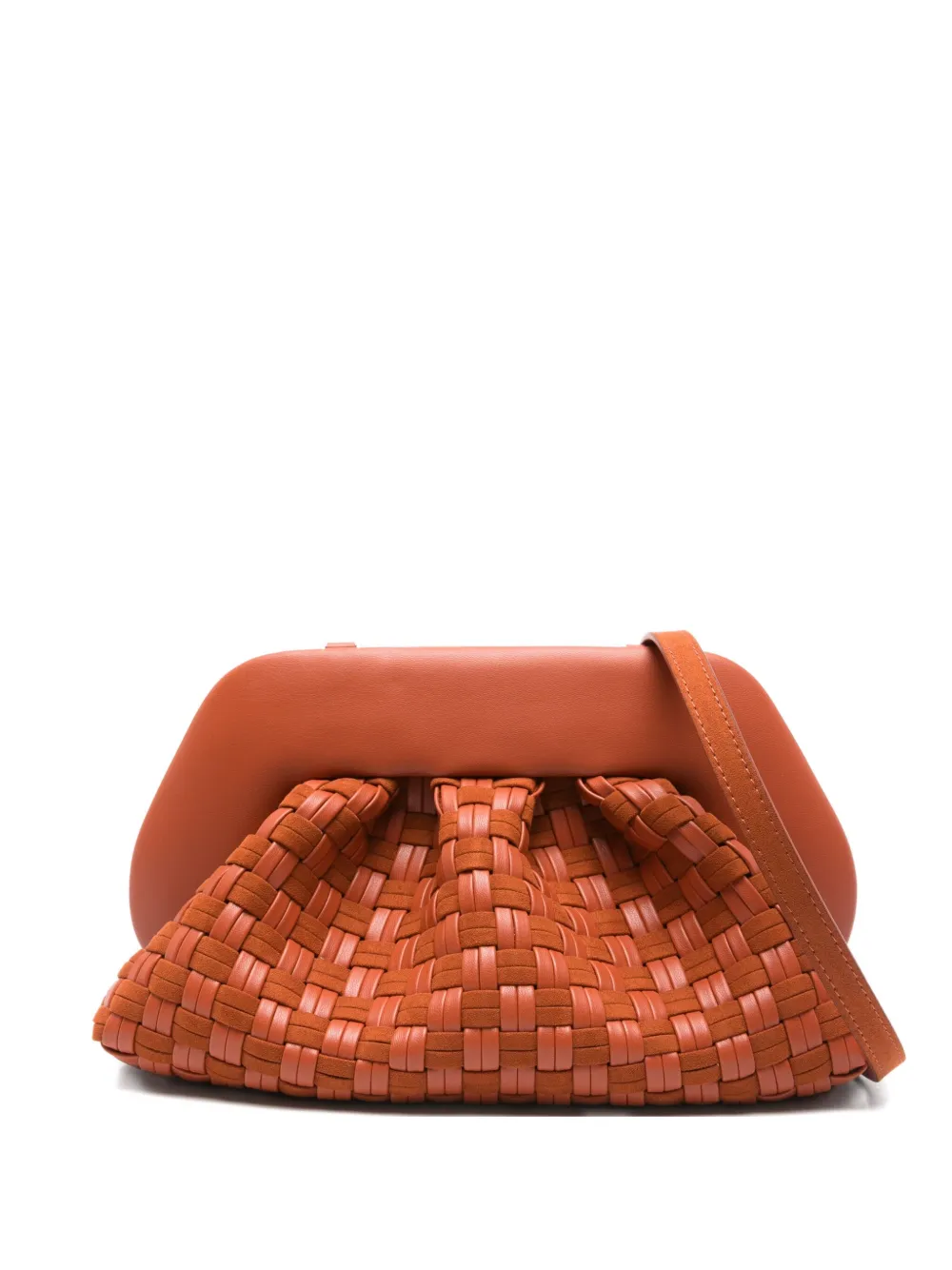 Плетеная сумка-клатч Tia Themoirè, оранжевый
Плетеная сумка-клатч Tia Themoirè, оранжевый