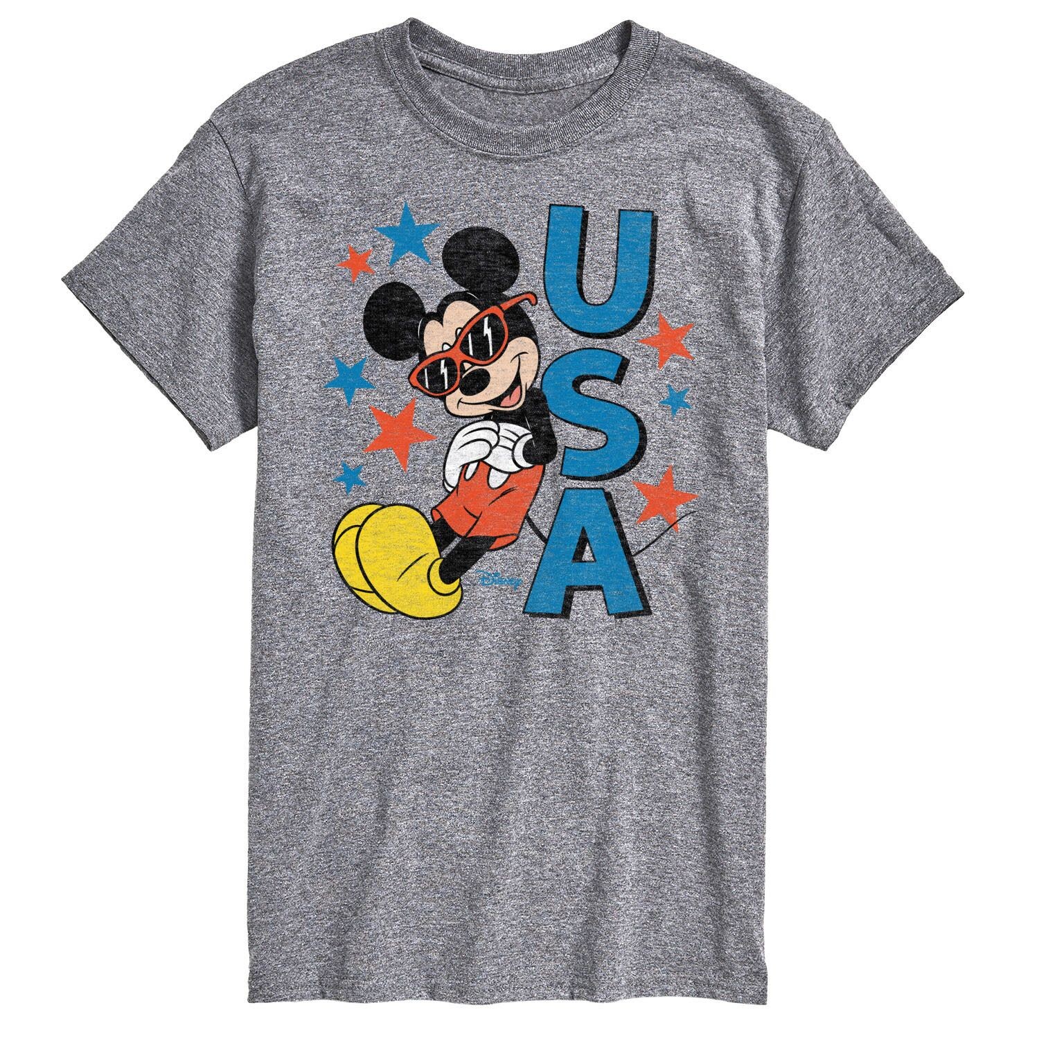 Большие и высокие солнцезащитные очки Disney's Mickey Mouse, футболка с рисунком США License, серый
Большие и высокие солнцезащитные очки Disney's Mickey Mouse, футболка с рисунком США License, серый