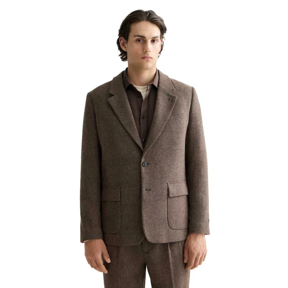 Блейзер Scotch & Soda Yarn Dyed Blend Relaxed Fit, коричневый
Блейзер Scotch & Soda Yarn Dyed Blend Relaxed Fit, коричневый