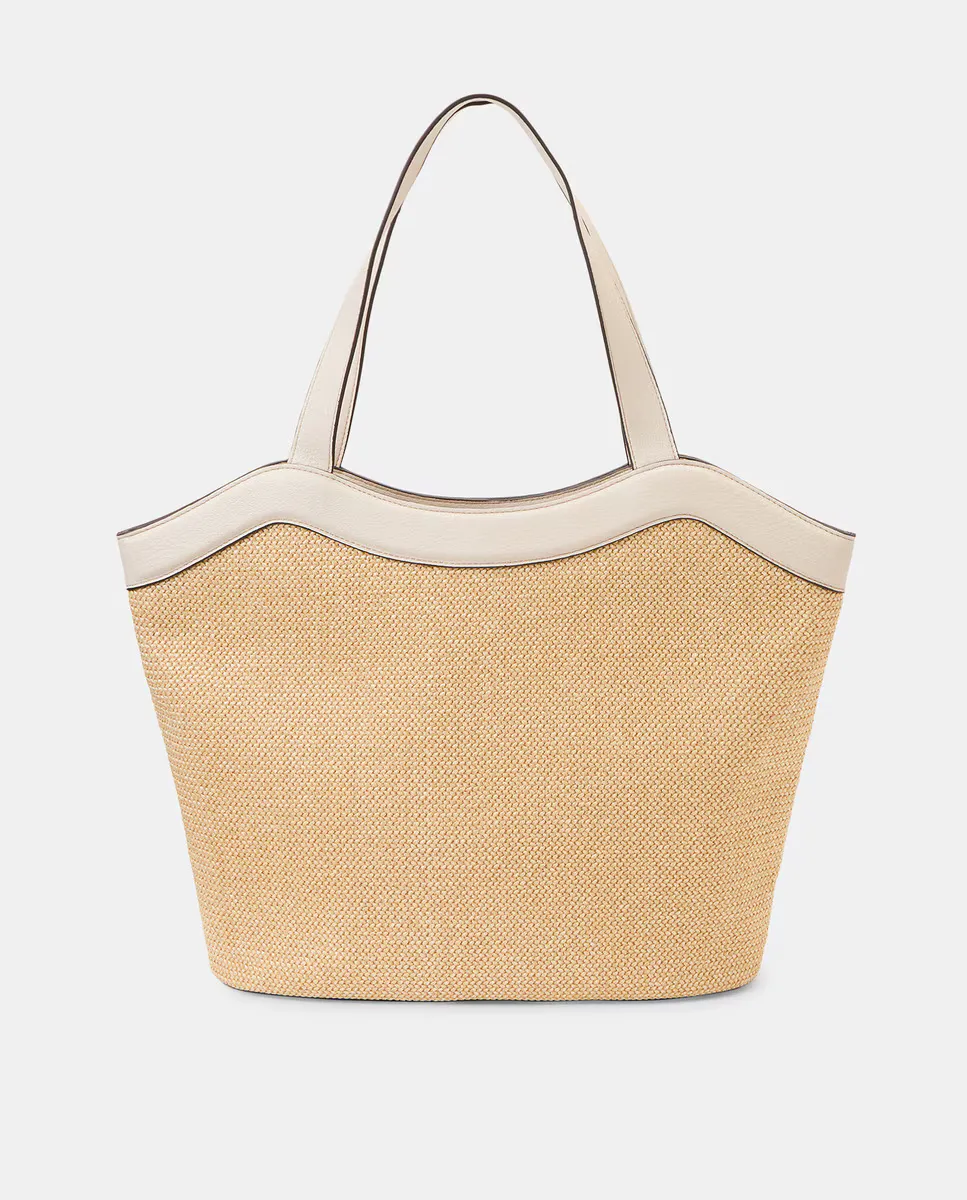 Сумка-шоппер с эффектом рафии Tintoretto, белый
Сумка-шоппер с эффектом рафии Tintoretto, белый