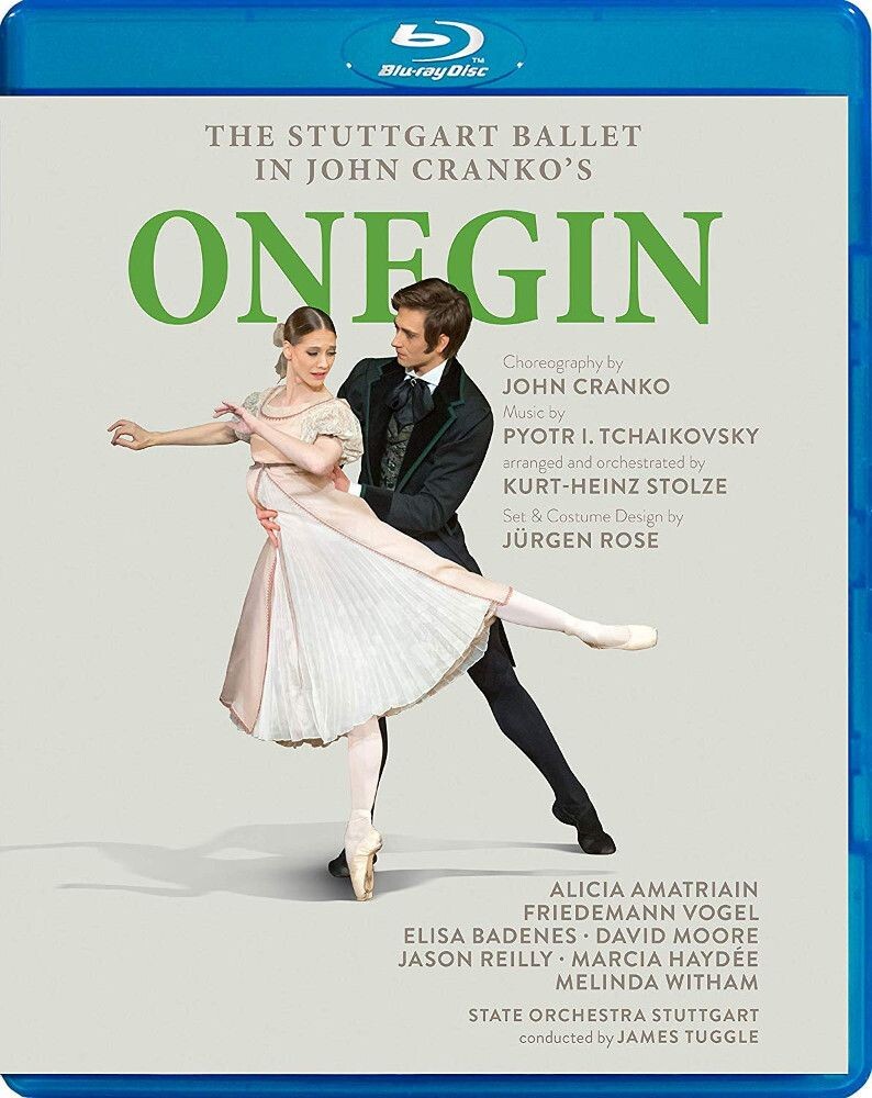 Диск Blu-ray John Cranko's Onegin
Диск Blu-ray John Cranko's Onegin