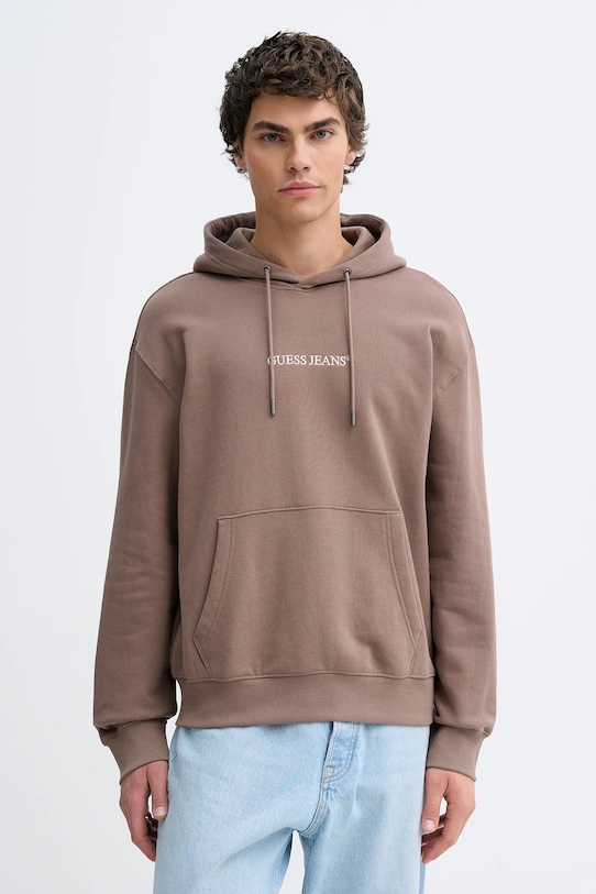 Толстовка Guess Jeans, коричневый
Толстовка Guess Jeans, коричневый