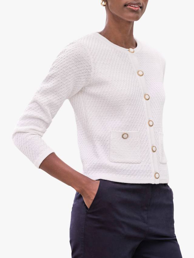 Текстурированный кардиган Cotton Twist Pure Collection, White
Текстурированный кардиган Cotton Twist Pure Collection, White