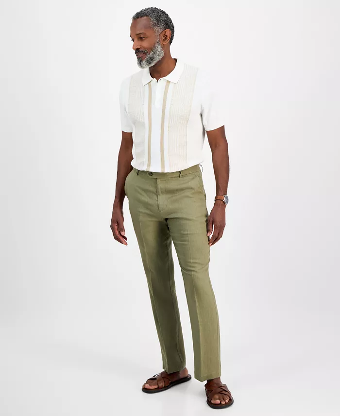 Мужские льняные брюки Club Room, зеленый
Мужские льняные брюки Club Room, зеленый