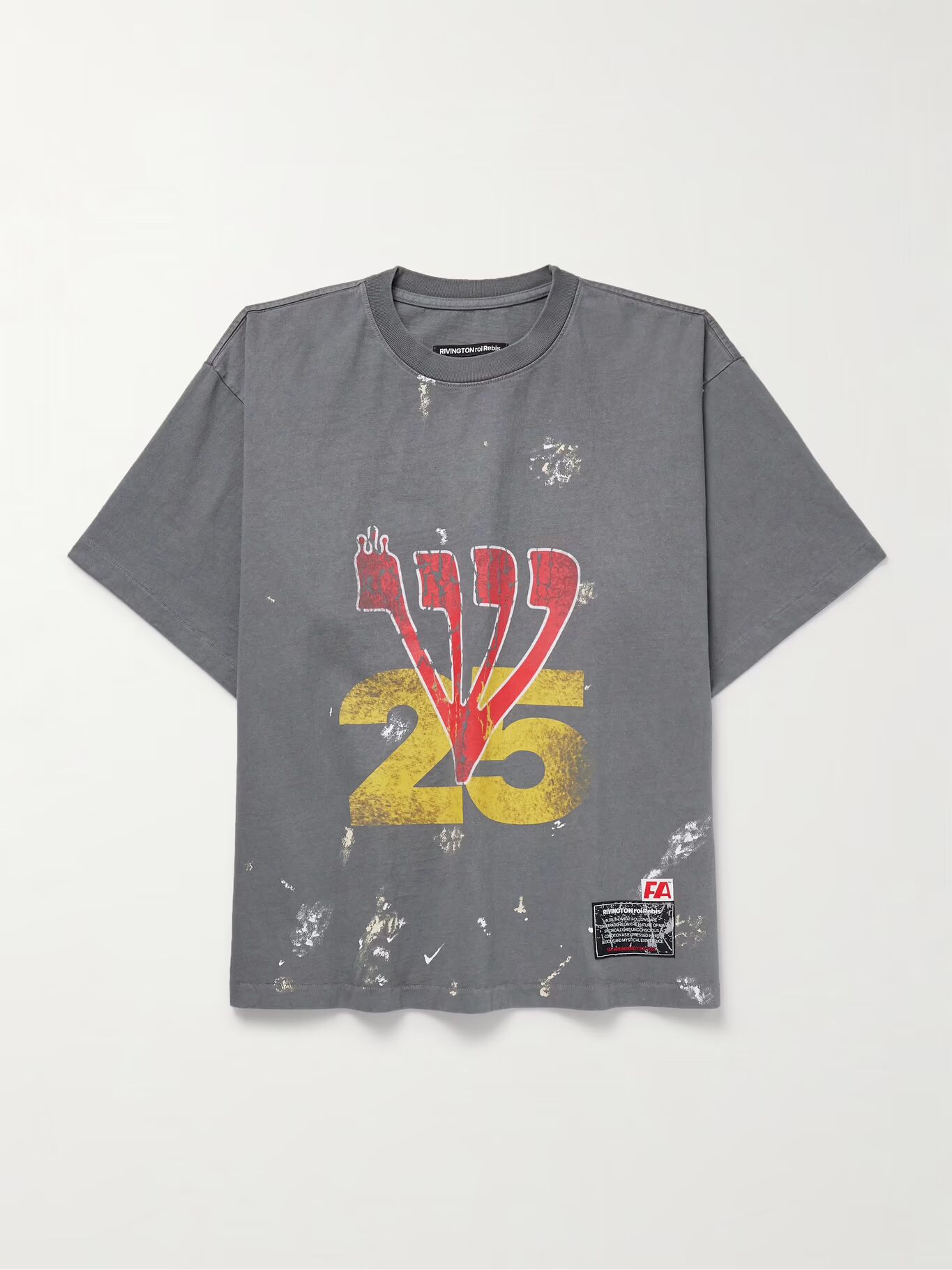 Футболка Love Stuff из хлопкового джерси с принтом логотипа в виде брызг краски RRR123, серый
Футболка Love Stuff из хлопкового джерси с принтом логотипа в виде брызг краски RRR123, серый