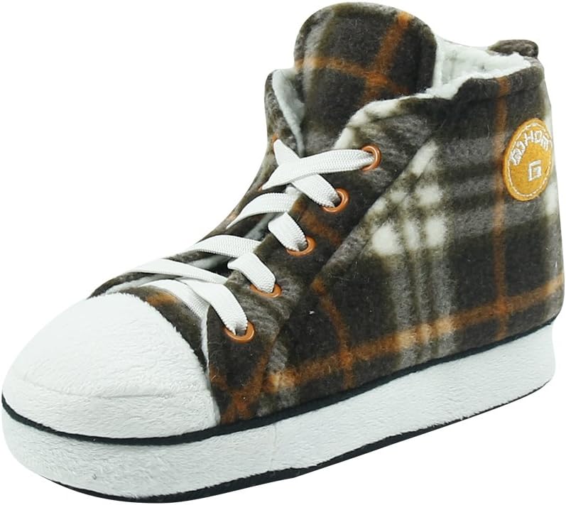 Домашние кроссовки-тапочки для мужчин, теплые зимние, забавные уютные домашние кроссовки-тапочки для мальчиков Gohom, Brown White
Домашние кроссовки-тапочки для мужчин, теплые зимние, забавные уютные домашние кроссовки-тапочки для мальчиков Gohom, Brown White