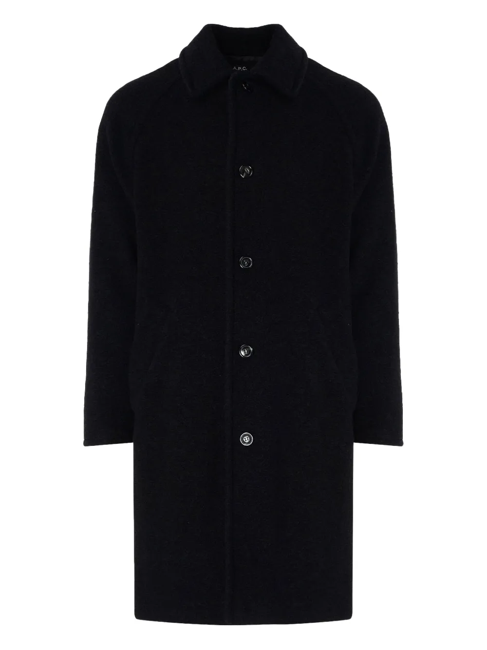 Пальто Gaston на пуговицах A.P.C., черный
Пальто Gaston на пуговицах A.P.C., черный