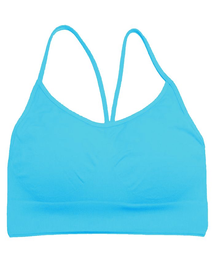 Спортивный бра-топ - (7-14 - Детский) Malibu Sugar, синий
Спортивный бра-топ - (7-14 - Детский) Malibu Sugar, синий