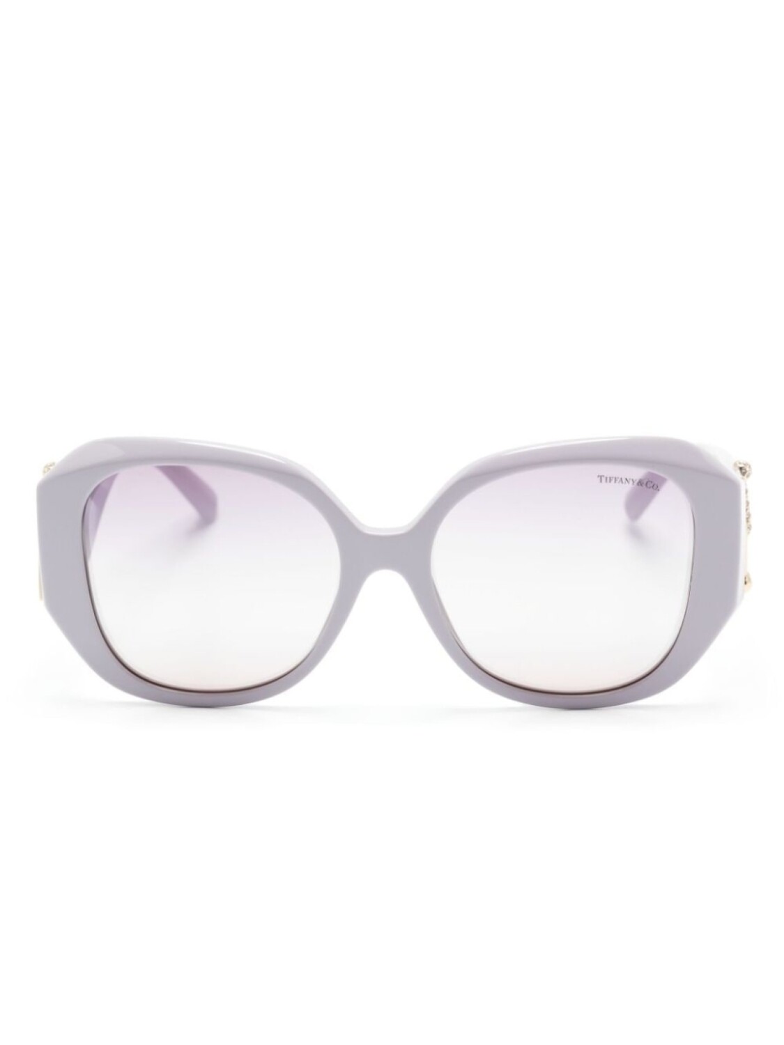 Tiffany & Co Eyewear солнцезащитные очки в массивной оправе с логотипом, фиолетовый
Tiffany & Co Eyewear солнцезащитные очки в массивной оправе с логотипом, фиолетовый
