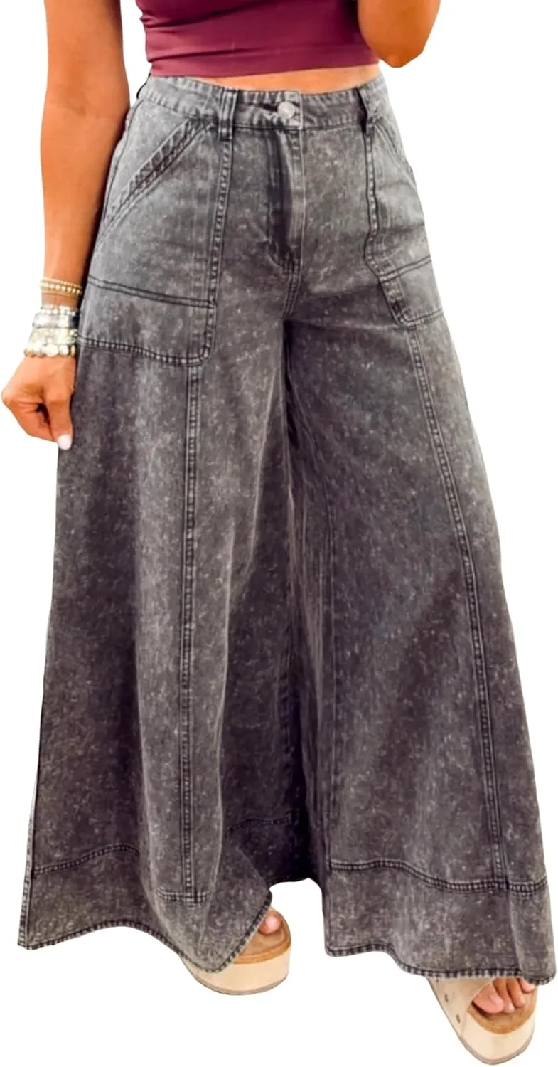 Джинсы женские Medium Grey Acid Wash с контрастными швами Loricete
Джинсы женские Medium Grey Acid Wash с контрастными швами Loricete