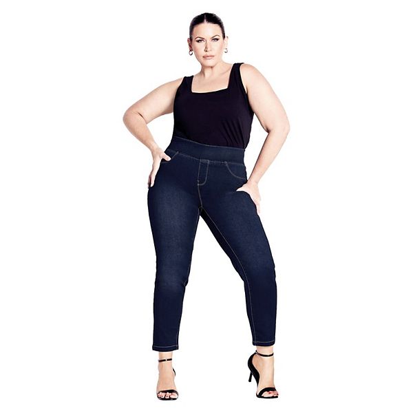Женские джинсы plus size tall butter denim pull-on high rise Avenue, Dark Wash
Женские джинсы plus size tall butter denim pull-on high rise Avenue, Dark Wash