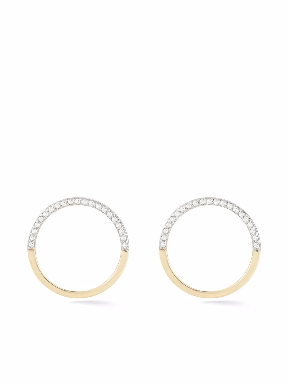 Серьги-кольца из желтого золота с бриллиантами Mateo, золотой
Серьги-кольца из желтого золота с бриллиантами Mateo, золотой