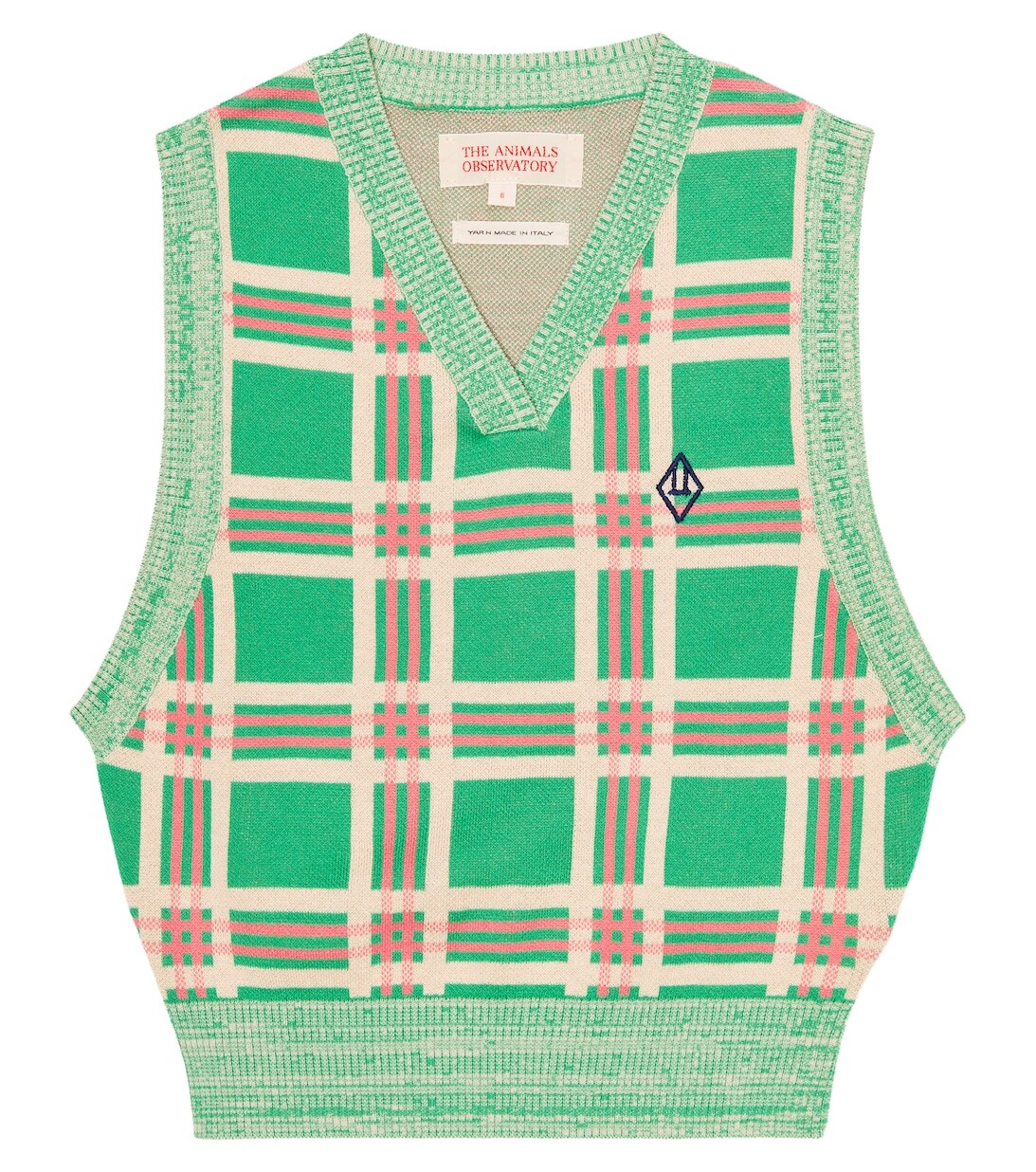 Жилет из жаккардового хлопка The Animals Observatory, зеленый
Жилет из жаккардового хлопка The Animals Observatory, зеленый