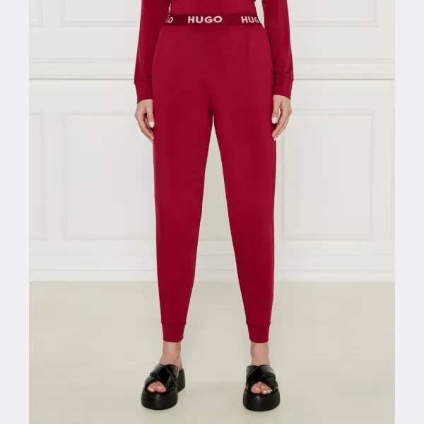 Пижамные штаны стандартного кроя Hugo, бургунди
Пижамные штаны стандартного кроя Hugo, бургунди