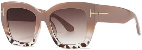 Солнцезащитные очки Rivet для женщин, модные, с градиентным переходом цвета, повседневные, с зеркальными линзами, стильные квадратные очки для мужчин с защитой от УФ-излучения MTZJH, Tea
Солнцезащитные очки Rivet для женщин, модные, с градиентным переходом цвета, повседневные, с зеркальными линзами, стильные квадратные очки для мужчин с защитой от УФ-излучения MTZJH, Tea