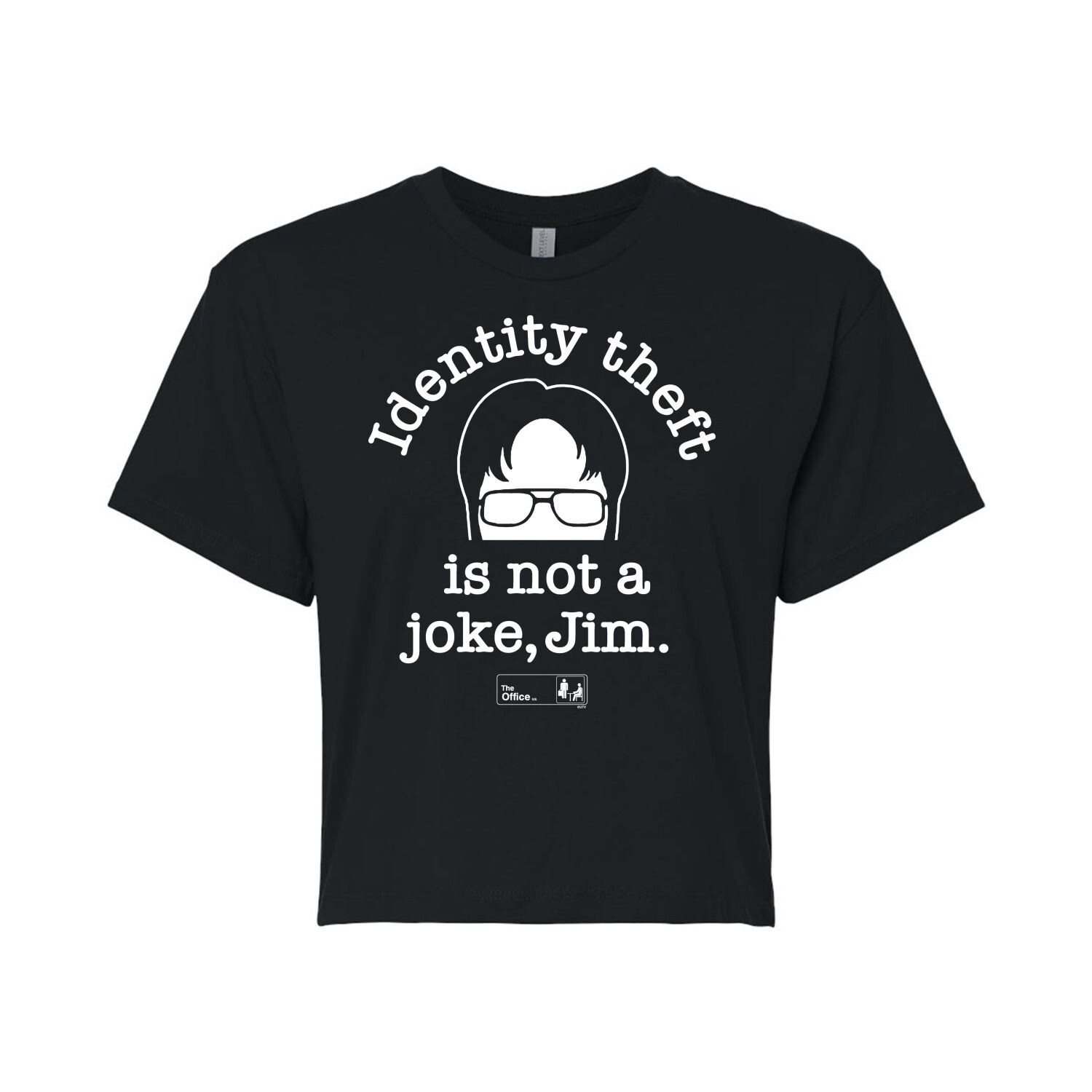 Укороченная футболка The Office Theft для юниоров Licensed Character, черный
Укороченная футболка The Office Theft для юниоров Licensed Character, черный
