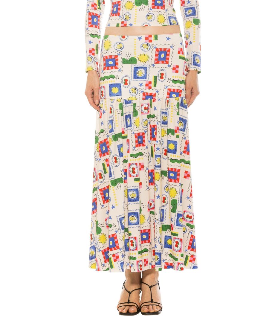 Женская макси-юбка Lia с присборенной отделкой Alexia Admor, Ivory stamps
Женская макси-юбка Lia с присборенной отделкой Alexia Admor, Ivory stamps