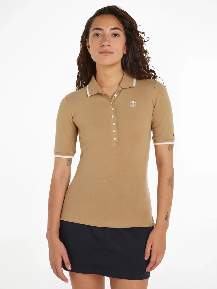 Рубашка-поло Tommy Hilfiger "SLIM SMD TIPPING LYOCELL POLO SS" со вставками контрастного цвета, хаки
Рубашка-поло Tommy Hilfiger "SLIM SMD TIPPING LYOCELL POLO SS" со вставками контрастного цвета, хаки