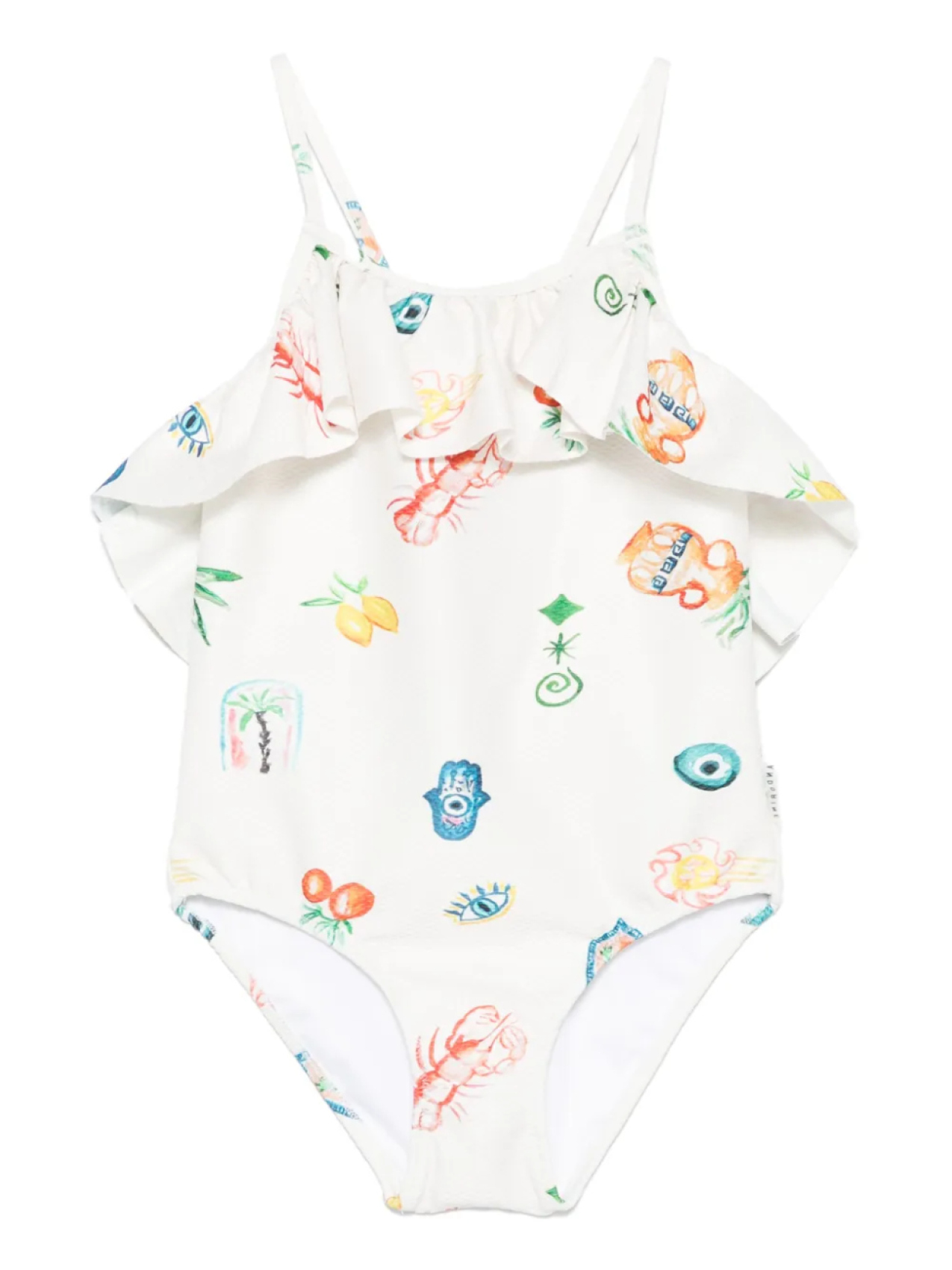 Купальник с принтом Andorine, белый
Купальник с принтом Andorine, белый