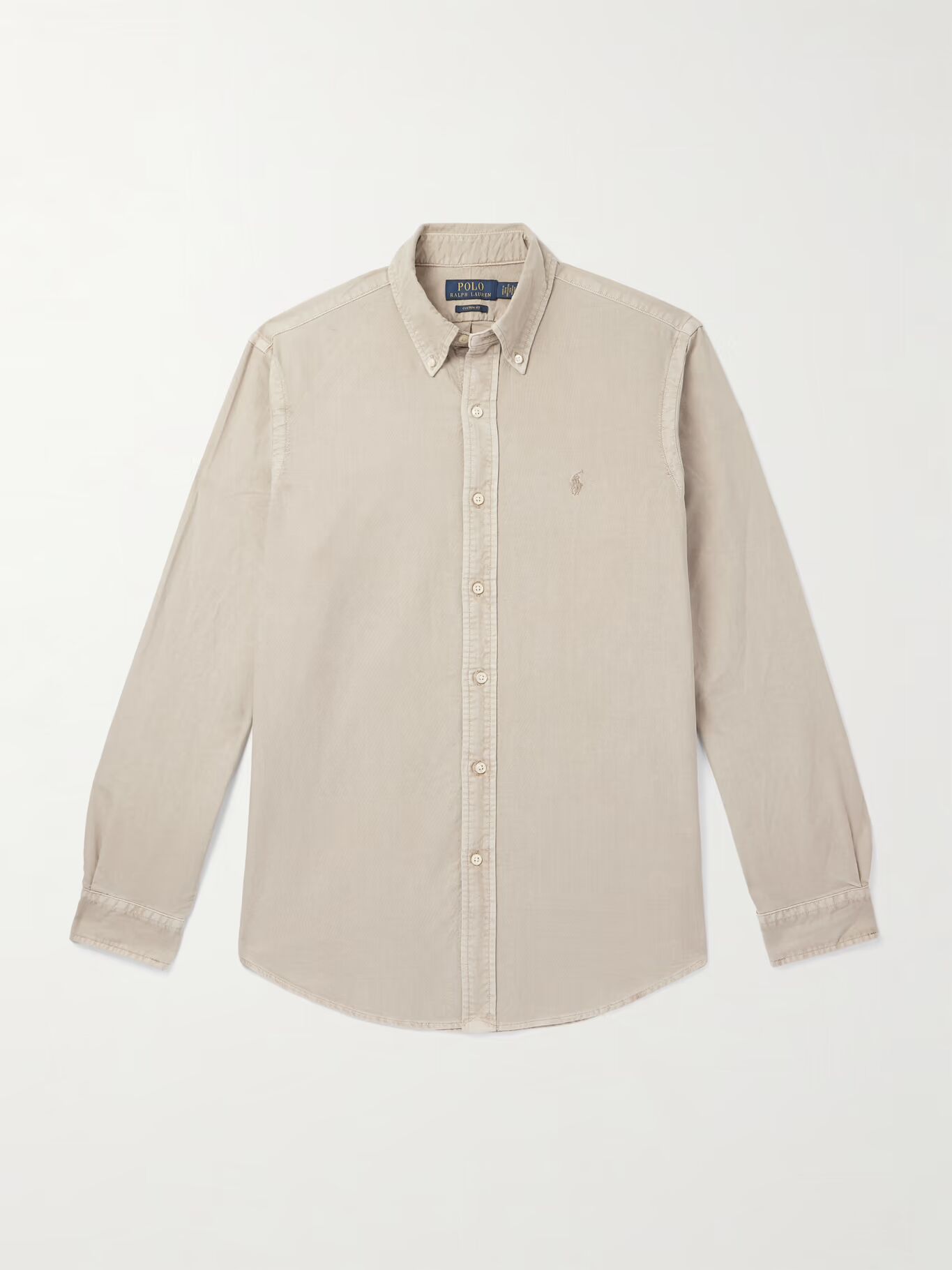 Рубашка из хлопка Оксфорд с вышитым логотипом, застегивающаяся на пуговицы и приталенным воротником POLO RALPH LAUREN, бежевый
Рубашка из хлопка Оксфорд с вышитым логотипом, застегивающаяся на пуговицы и приталенным воротником POLO RALPH LAUREN, бежевый