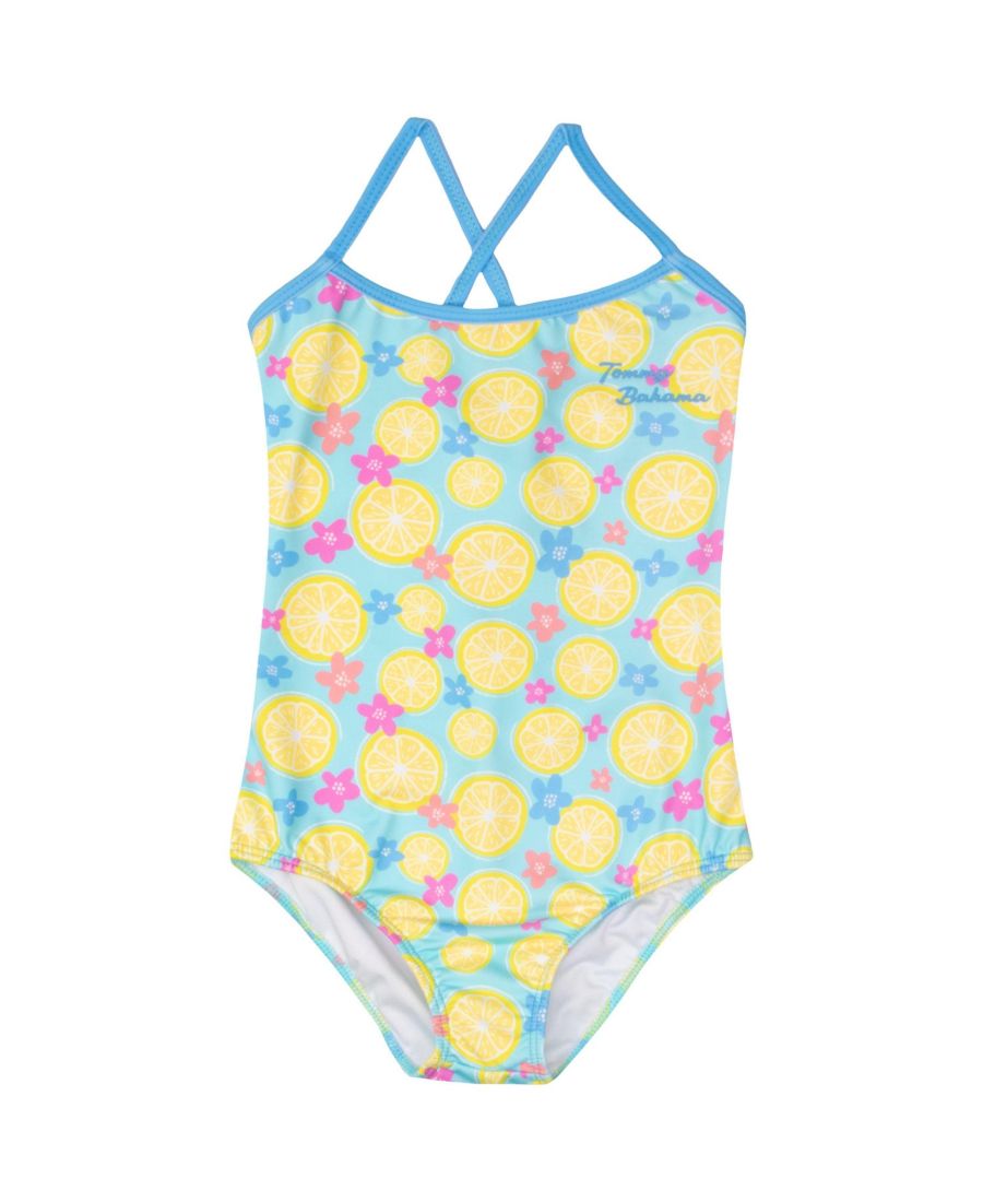Слитный купальник для маленьких девочек с перекрестной спинкой Tommy Bahama, Blue/yellow
Слитный купальник для маленьких девочек с перекрестной спинкой Tommy Bahama, Blue/yellow