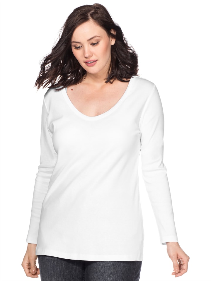 Футболка sheego, белый
Футболка sheego, белый