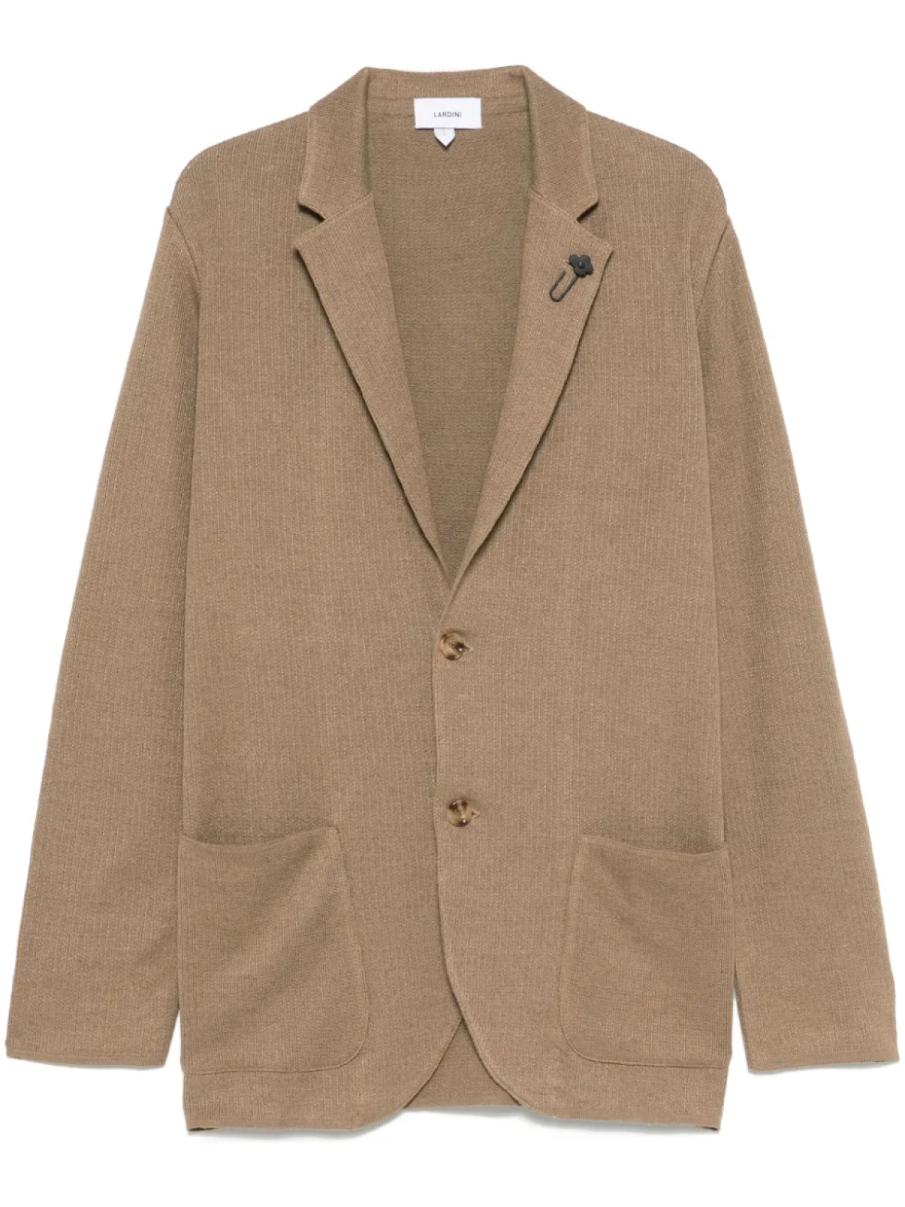 Однобортный пиджак Lardini, коричневый
Однобортный пиджак Lardini, коричневый