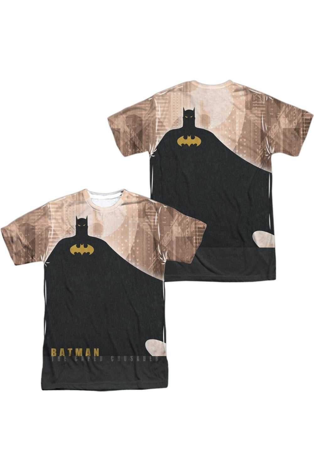 Футболка с коротким рукавом для взрослых из полиэстера Batman City Crusader (принт спереди/сзади) Gildan, белый
Футболка с коротким рукавом для взрослых из полиэстера Batman City Crusader (принт спереди/сзади) Gildan, белый