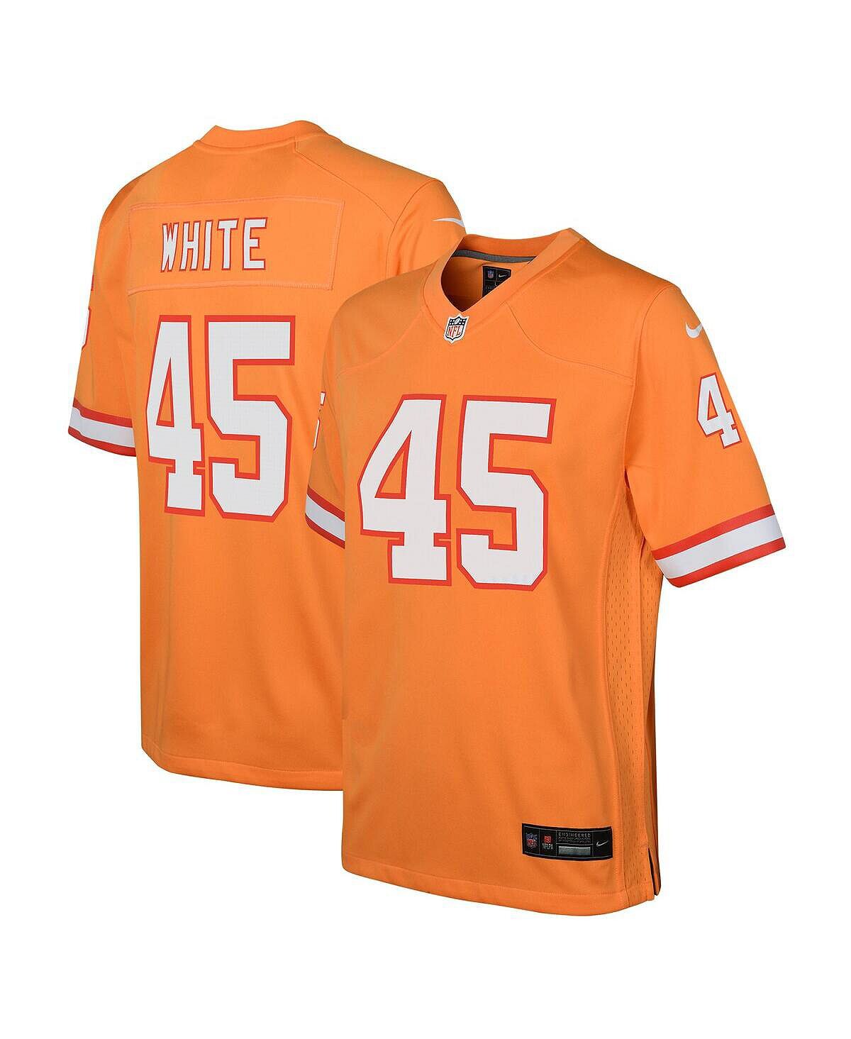 Джерси Big Boys Devin White Orange Tampa Bay Buccaneers Throwback Game Nike
Джерси Big Boys Devin White Orange Tampa Bay Buccaneers Throwback Game Nike