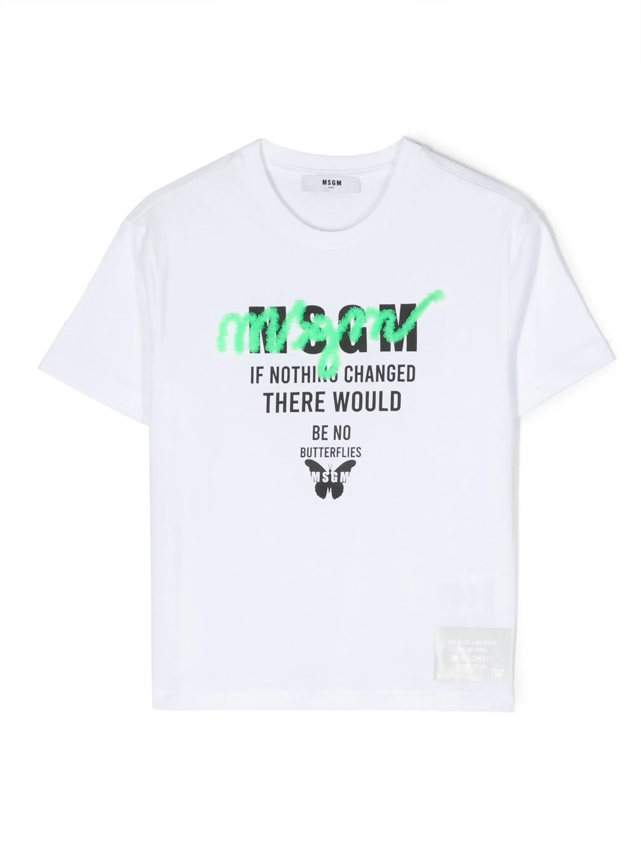 Футболка с логотипом Msgm Kids, белый
Футболка с логотипом Msgm Kids, белый