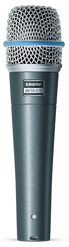 Микрофон Shure BETA 57A Supercardioid Dynamic Instrument Microphone
Микрофон Shure BETA 57A Supercardioid Dynamic Instrument Microphone