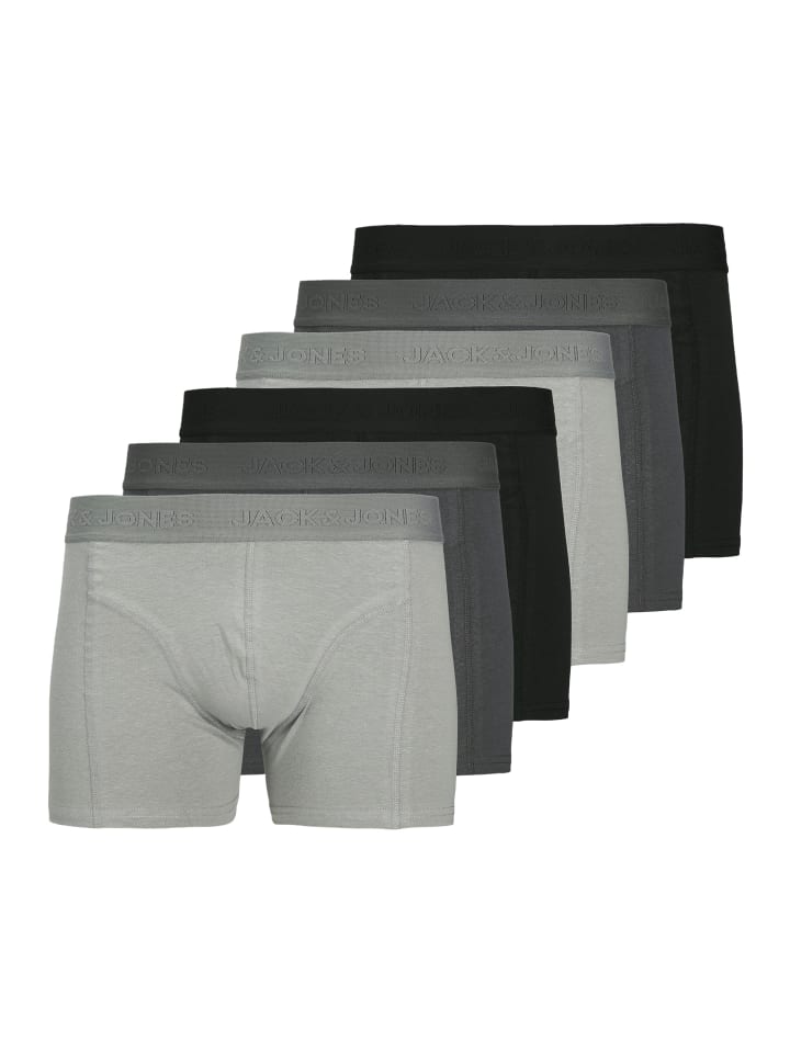 Трусы Jack & Jones, черный/серый
Трусы Jack & Jones, черный/серый