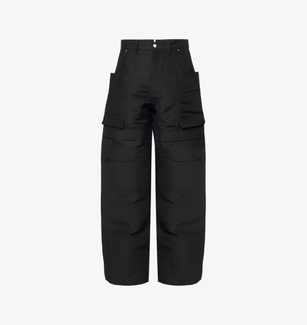 Брюки прямого кроя из тканой смеси с несколькими карманами и карго Stefan Rick Owens, черный
Брюки прямого кроя из тканой смеси с несколькими карманами и карго Stefan Rick Owens, черный