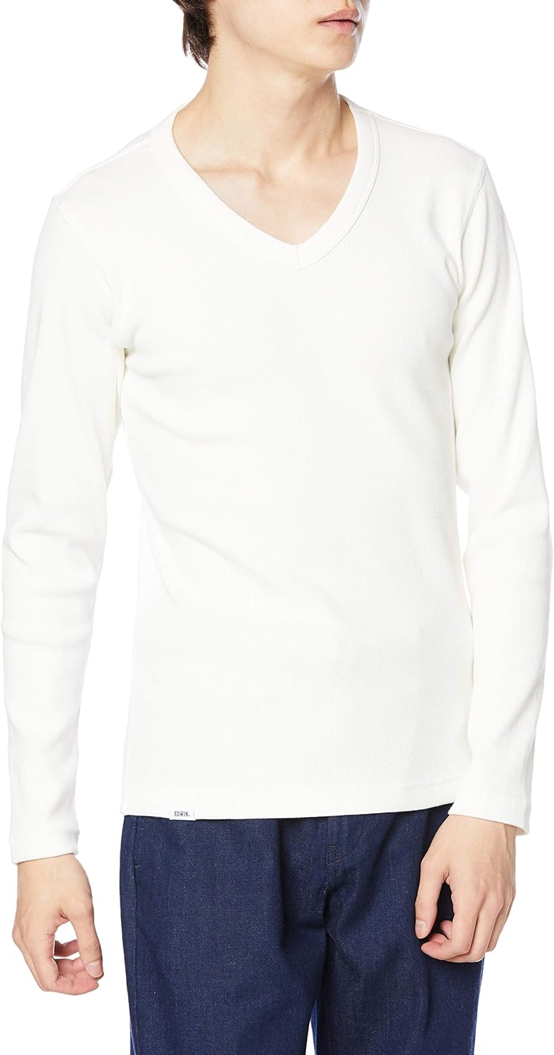 Мужская футболка в рубчик Edwin ET5954, белый
Мужская футболка в рубчик Edwin ET5954, белый