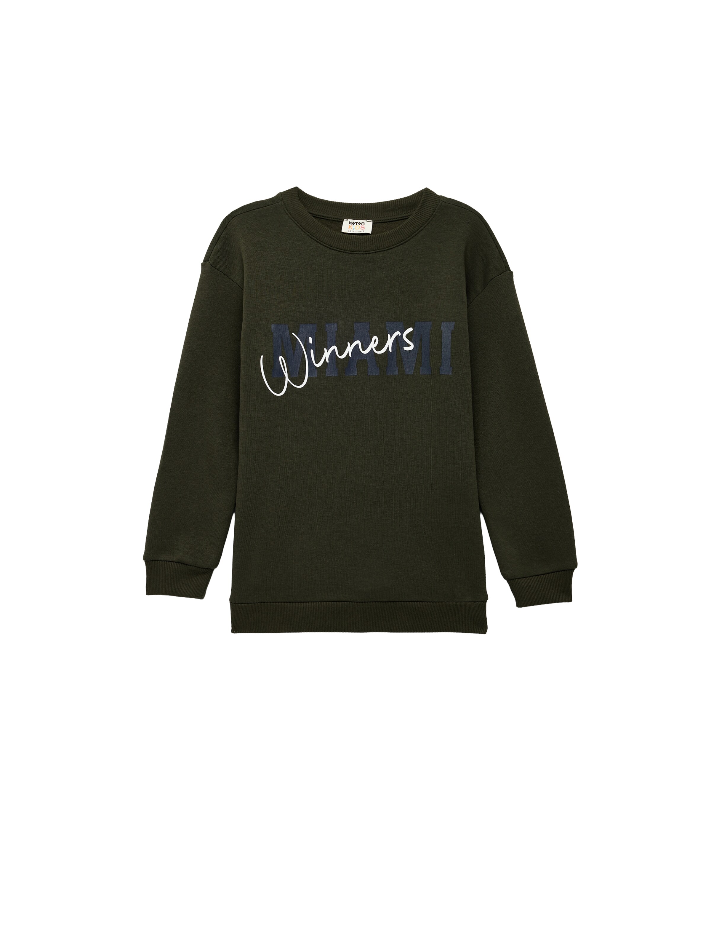 Koton Толстовка в темно-зеленом цвете
Koton Толстовка в темно-зеленом цвете