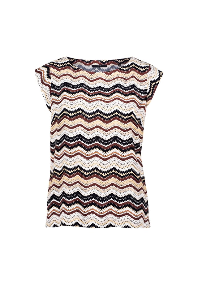 Блузка с зигзагообразным узором Zero, черный
Блузка с зигзагообразным узором Zero, черный