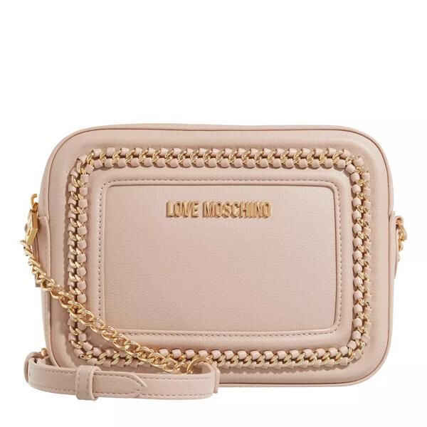 Сумка chain link Love Moschino, бежевый 
Сумка chain link Love Moschino, бежевый