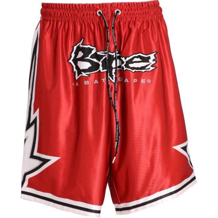 Шорты Bape Reversible Basketball Shorts A BATHING APE, красный
Шорты Bape Reversible Basketball Shorts A BATHING APE, красный