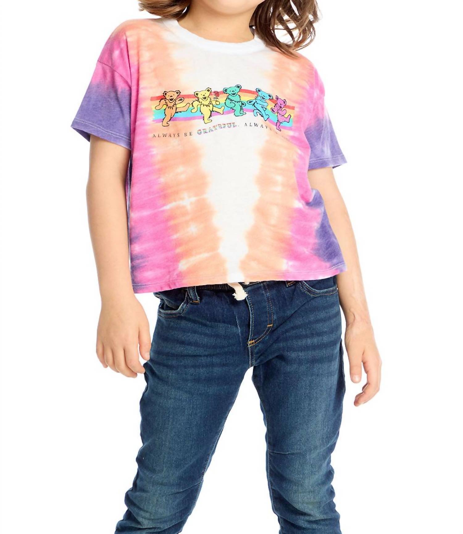 Футболка Grateful Dead Always Grateful в цвете тай-дай Chaser, Tie Dye
Футболка Grateful Dead Always Grateful в цвете тай-дай Chaser, Tie Dye