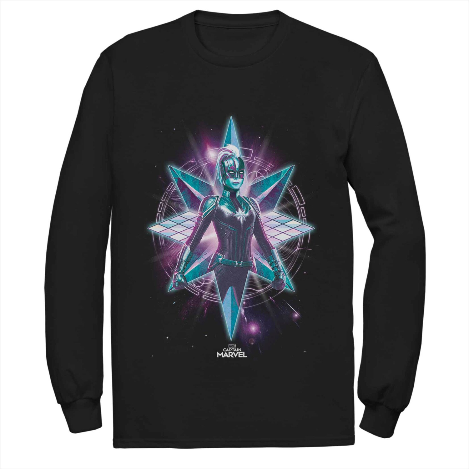 Мужская футболка с длинными рукавами и геометрическим рисунком Marvel Captain Marvel Galaxy Star Licensed Character
Мужская футболка с длинными рукавами и геометрическим рисунком Marvel Captain Marvel Galaxy Star Licensed Character