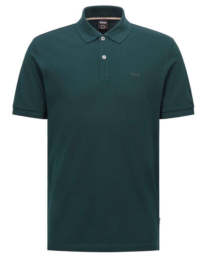 Рубашка-Поло Pallas с короткими рукавами Boss, зеленый
Рубашка-Поло Pallas с короткими рукавами Boss, зеленый